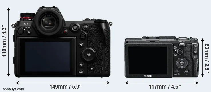 Comparison S1 or GR II rear