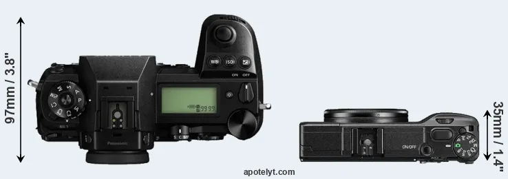 Compare S1 versus GR II top