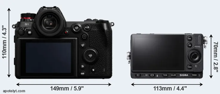 Comparison S1 or fp L rear