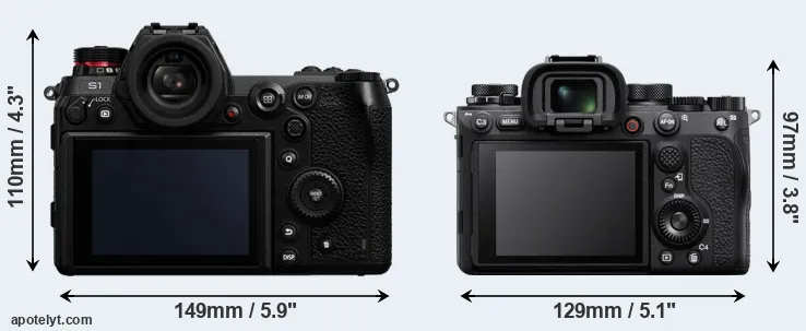 Comparison S1 or A1 rear