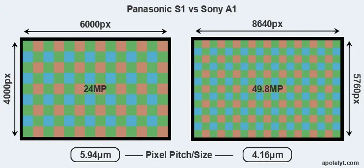 S1 versus A1 MP