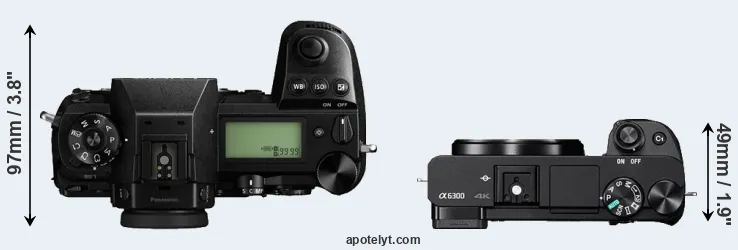 Compare S1 versus A6300 top
