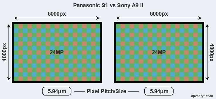 S1 versus A9 II MP
