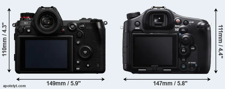 Comparison S1 or A99 rear