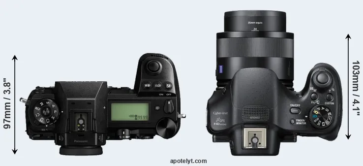 Compare S1 versus HX400V top