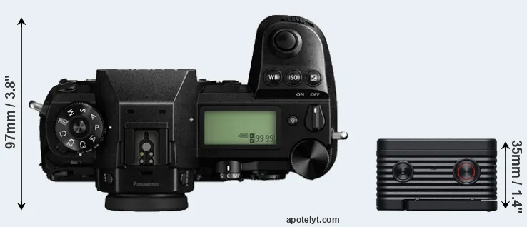 Compare S1 versus RX0 II top