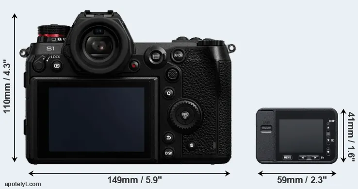 Comparison S1 or RX0 rear
