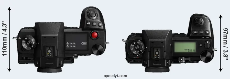 Compare S1H versus S1R top