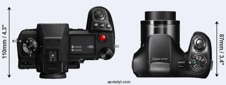 Compare S1H versus H200 top