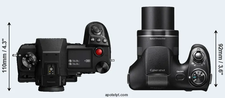 Compare S1H versus H300 top