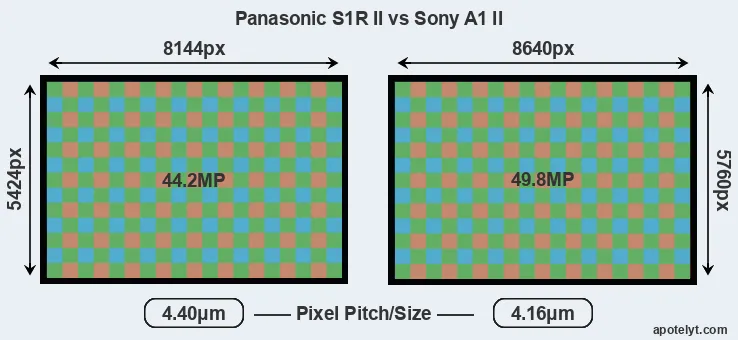 S1R II versus A1 II MP