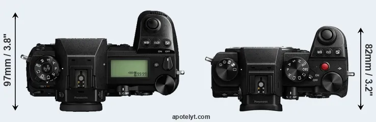 Compare S1R versus S5 top