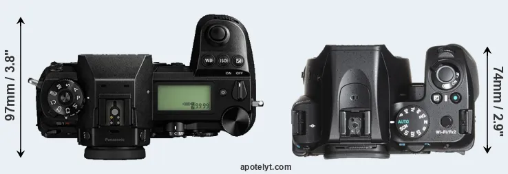 Compare S1R versus K-70 top
