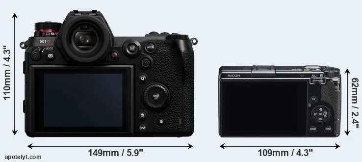 Comparison S1R or GR IIIx rear