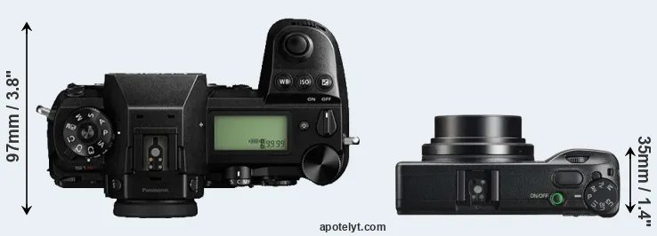 Compare S1R versus GR IIIx top