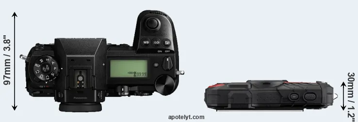 Compare S1R versus WG-60 top