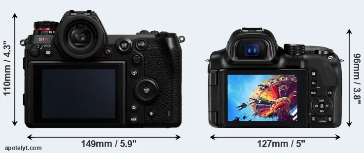 Comparison S1R or NX30 rear