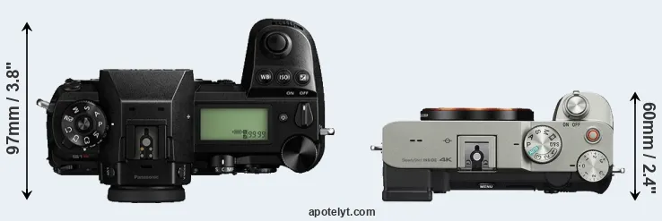 Compare S1R versus A7C top