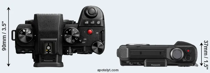 Compare S5 II versus TS7 top