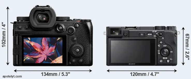 Comparison S5 II or A6400 rear