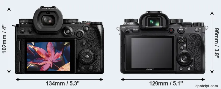 Comparison S5 II or A9 II rear