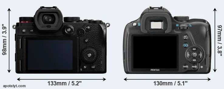 Comparison S5 or K-50 rear
