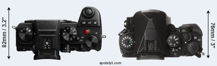 Compare S5 versus KP top