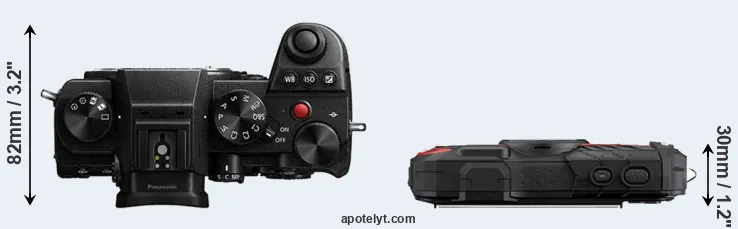 Compare S5 versus WG-60 top