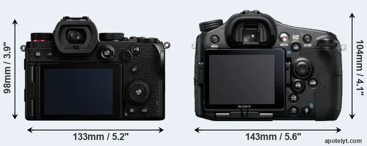 Comparison S5 or A77 rear