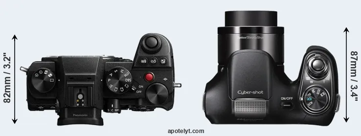 Compare S5 versus H200 top