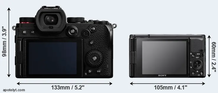 Comparison S5 or ZV-1 rear
