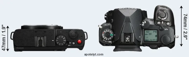 Compare S9 versus K-3 III top