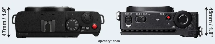 Compare S9 versus fp top