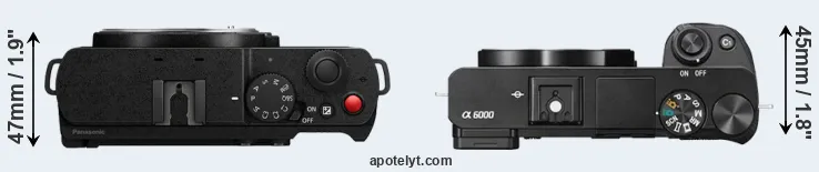 Compare S9 versus A6000 top