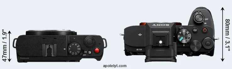 Compare S9 versus A7 IV top