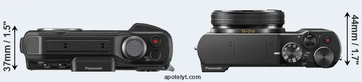 Compare TS7 versus ZS100 top