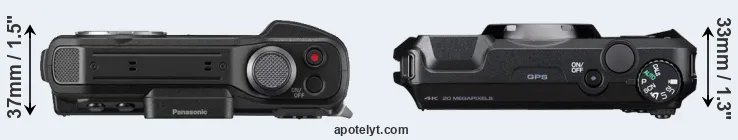 Compare TS7 versus WG-8 top