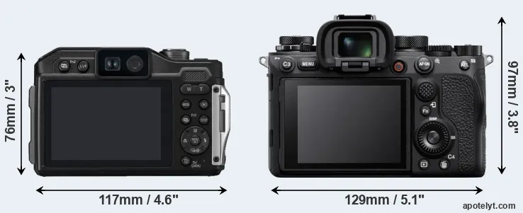 Comparison TS7 or A1 rear
