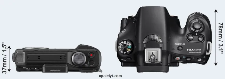 Compare TS7 versus A58 top