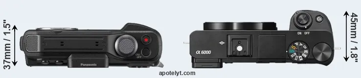 Compare TS7 versus A6000 top
