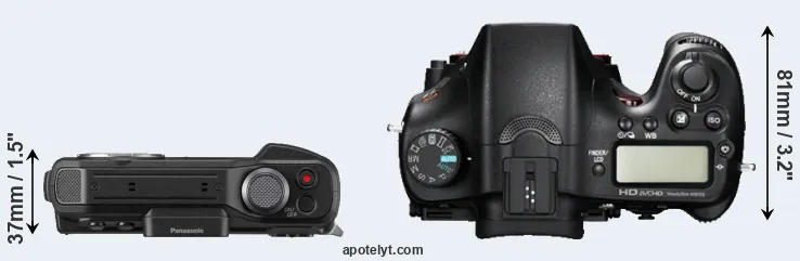 Compare TS7 versus A77 top