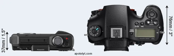 Compare TS7 versus A99 II top