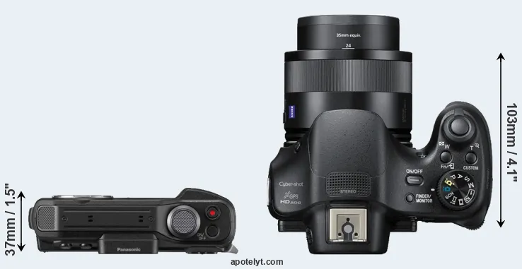 Compare TS7 versus HX400V top