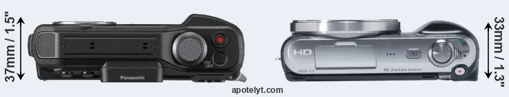 Compare TS7 versus NEX-C3 top