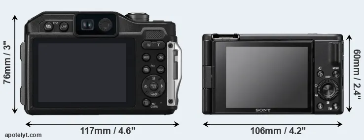 Comparison TS7 or ZV-1F rear