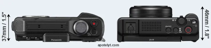 Compare TS7 versus ZV-1F top