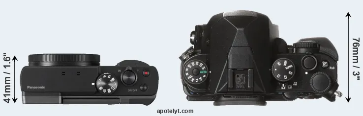 Compare TZ90 versus KP top