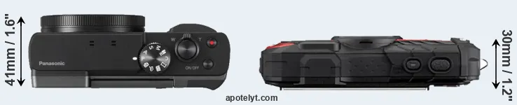 Compare TZ90 versus WG-60 top