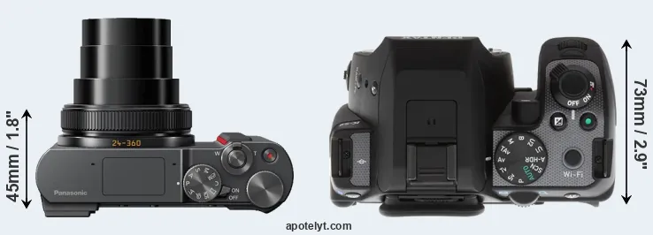 Compare ZS200 versus K-S2 top