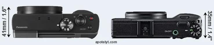 Compare ZS70 versus GR top